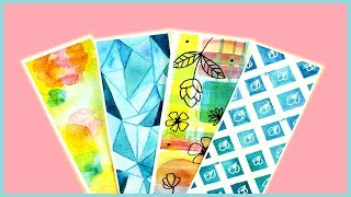Hey guys! this video is all about diy bookmarks & watercolor
techniques for beginners! perfect book lovers back to school! i will
show you how ...