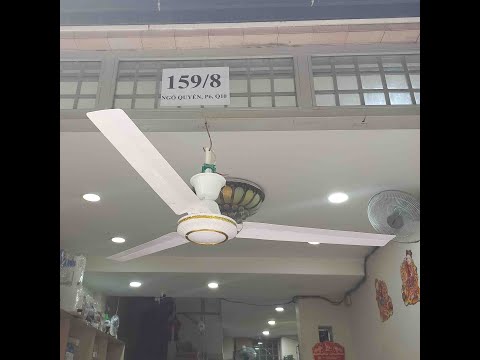 Video Quạt Trần 12V 36W Không Chổi Than | Ceiling fan 12V... - youtube