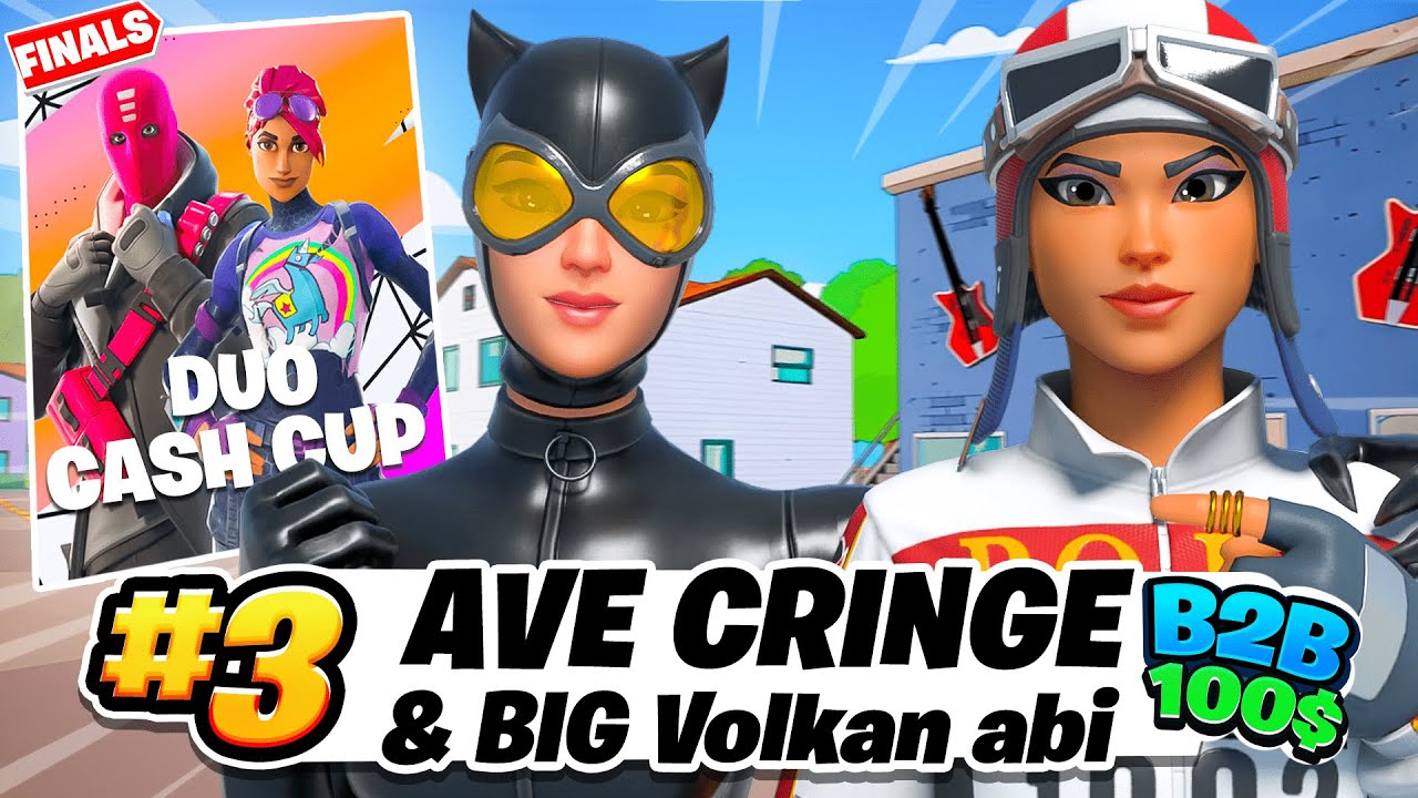 1ST PLACE DUO CASH CUP FINALS B2B WIN🏆($400) | Cringefn