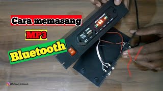 Cara pasang Modul MP3 Bluetooth Dan instalasi ke power amplifier