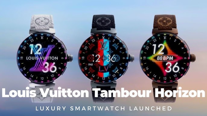 La Tambour Horizon de Louis Vuitton est une montre connectée fort