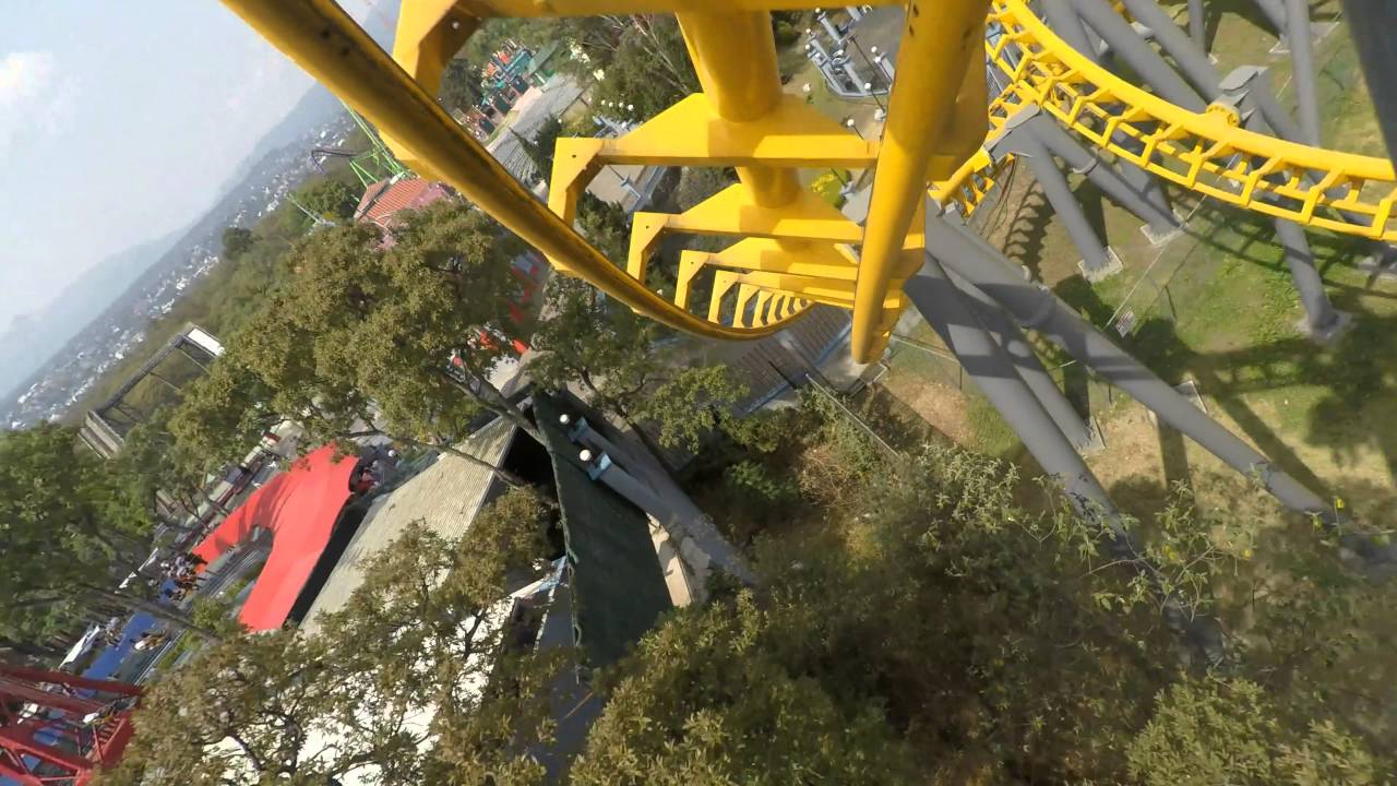 Batman the ride [On Ride] - Six Flags México (4K) - YouTube