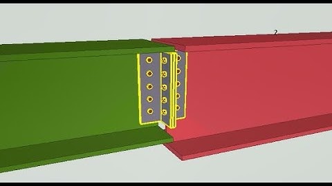 Steel connection in Grasshopper