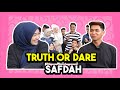 Truth or dare safdah  safwan tak mahu lepaskan faridah