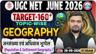 UGC NET Geography 2026 | UGC NET Population Topic-Wise Class | UGC NET Geography Classes