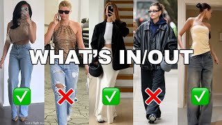 What's In / What's Out (Stop Wearing these Trends in 2024!)