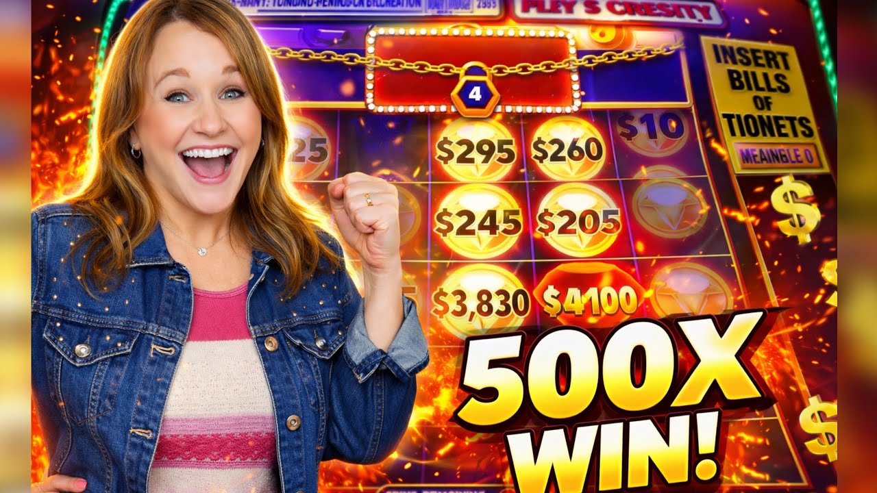 500× WIN on a BRAND NEW Vegas Slot! 🔥