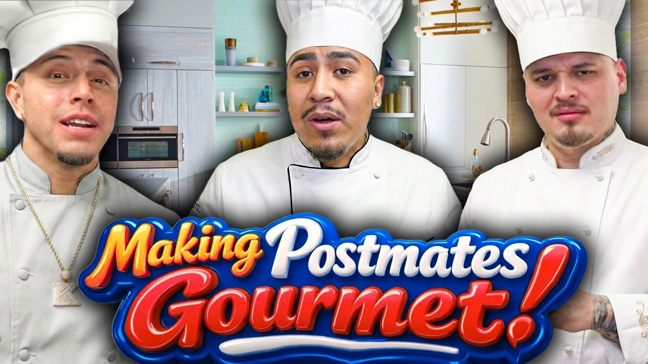 TURNING POSTMATES  FOOD INTO GOURMET FOOD!