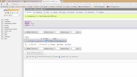 Android PayPal Creating MySQL Database