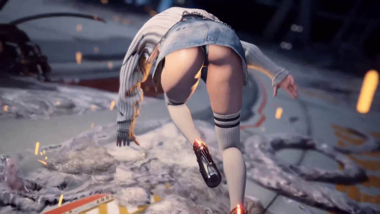 Stellar Blade all quick time events QTE fanservice slow motion vip