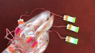 Bend sensor and bargraph