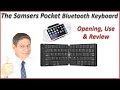 Samsers Bluetooth Pocket Keyboard Review