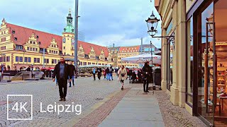 Leipzig, Germany 2023  EVERYONE is talking about this beautiful City! Walking Tour 4K