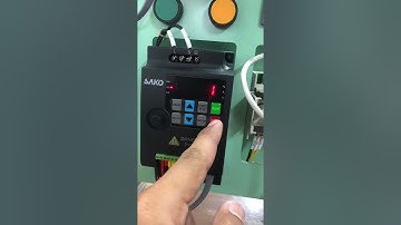 Inverter SAKO setup Analog and digital input SKI7080 Sako Terminal Function สั่งงานจาก DI