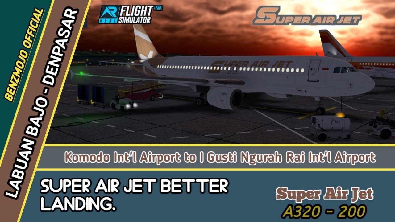 [RFS Real Flight Simulator Pro] | SUPER AIR JET - AIRBUS A320-200 ...