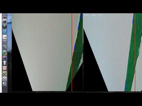 Tracking lane marker using Kalman filter