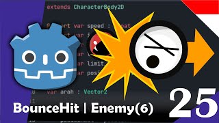 Godot 4.0 - 25: BounceHit | Enemy(6)