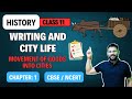 Writing and city life  movement of goods in to cities  class 11 history  cbse  ncert  202425