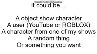 Planning an Ultimate Character Viewer Voting