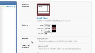 How To Customize The Look Of Your Chatroll Module screenshot 1