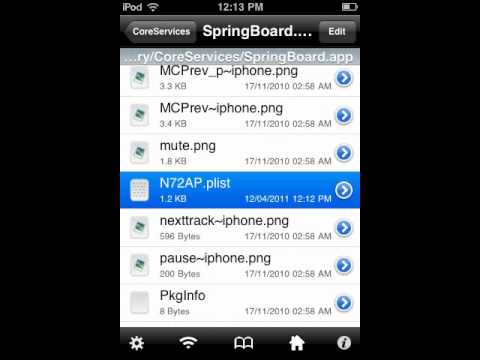 How to change your iPod/iPhone name (no computer) 