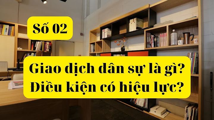 3 thế nào là giao dịch dân sự vd