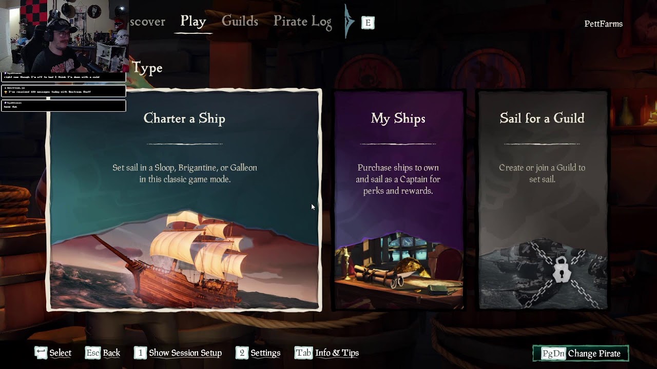 Sailing the seas 