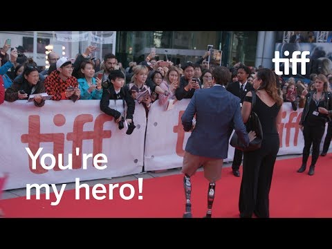 A Real Life Hero Walks The TIFF Red Carpet | Jeff Bauman | TIFF 2017