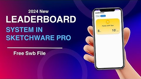 Leaderboard System In Sketchware Pro #fastersoftwaredeveloper #sketchwareappdevelopment #sketchware