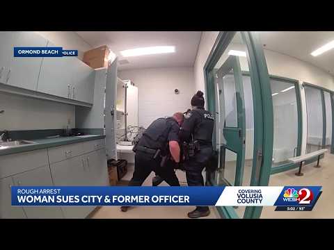 Ormond Beach woman files lawsuit after video shows violent DUI arrest