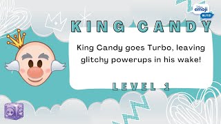 Disney Emoji Blitz - King Candy Level 1 - Wreck-It Ralph