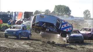 Гонка на ДОБИВАНИЕ, ЖЕСТКИЕ АВАРИИ!  Autocross Winsum Crashes