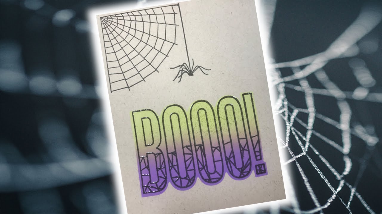 Clean and Simple Halloween Card