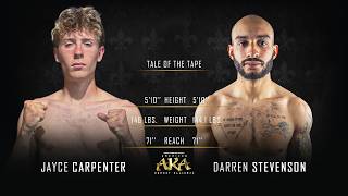 AKA 53 Bout 2 Darren Stevenson vs Jayce Carpenter