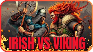 History DOCUMENTARY :The Irish vs Viking Wars Unveiling the Secrets of a Legendary Clash