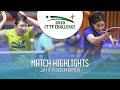 Hina hayata vs zhang qiang  2019 ittf polish open highlights 14