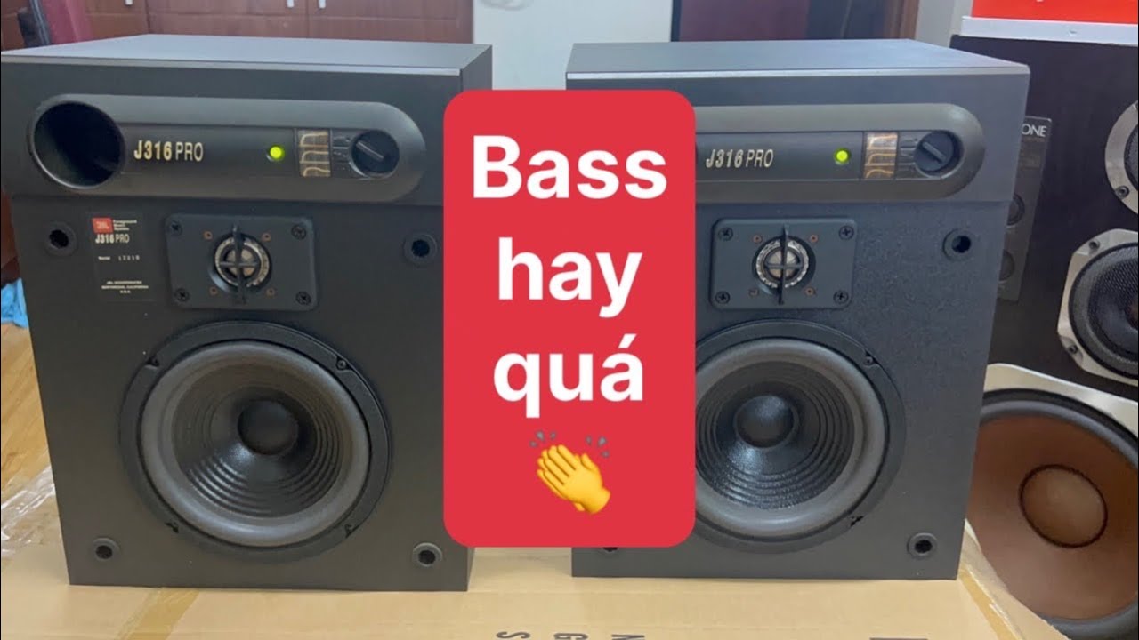 Always admire, who can be happy playing like that. JBL 316Pro