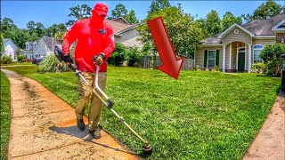 Cutting Grass | The Toughest lawn I mow