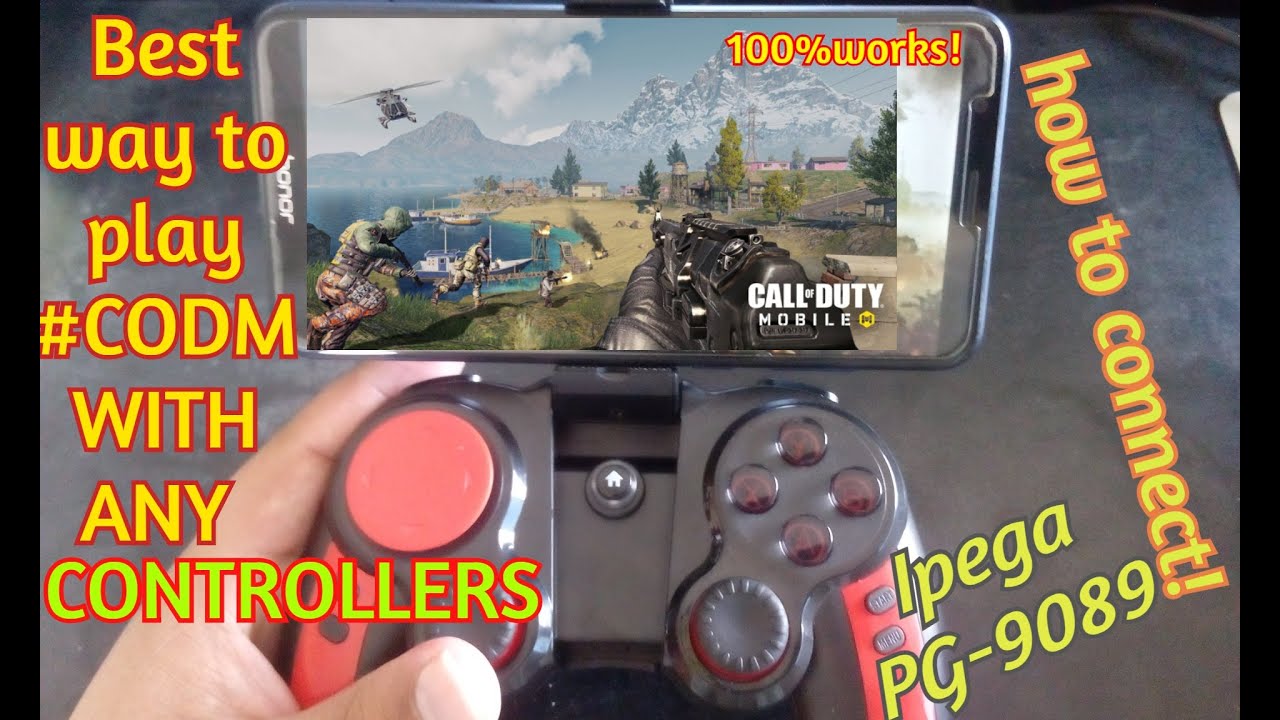 COD Mobile How to Connect Any Controller on Call of Duty Mobile ipega  (PG-9089), CODM Tips Best way