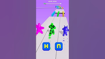 Blob Shifter 3D Level-6254 best cool game ever #trending #games #gaming #funny #shorts