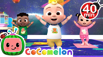 Baby Yoga Song + More Nursery Rhymes & Kids Songs - CoComelon