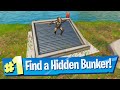 Find A Hidden Bunker Location - Fortnite