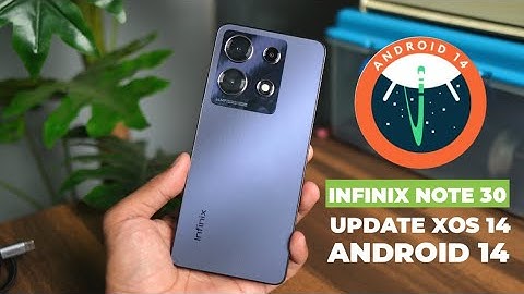 INFINIX NOTE 30 UPDATE ANDROID 14 XOS 14 ⚡ APA AJA YANG BARU?