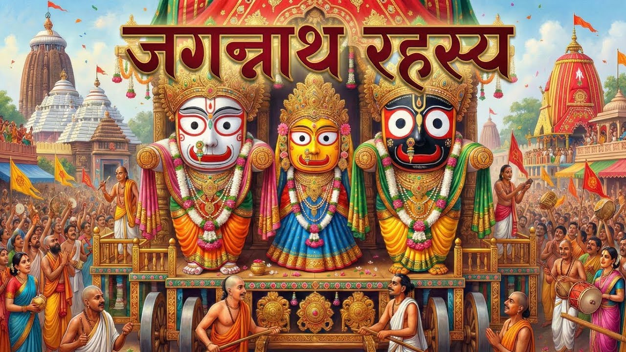 अधूरी मूर्ति का पूर्ण रहस्य | दारु-ब्रह्म का रहस्य | श्रीजगन्नाथ की दिव्य कथा 