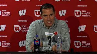 Luke Fickell Weekly Press Conference || Wisconsin Football || November 25, 2024