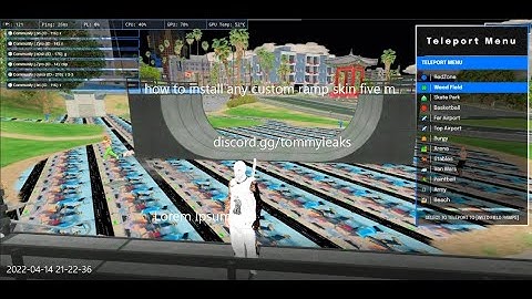 How to install a custom ramp skin