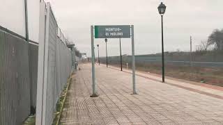 333.326.7 Renfe mercancías con tren de cisternas de amoniaco por Montijo-El Molino.