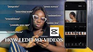 HOW I EDIT MY YOUTUBE VIDEOS WITH CAPCUT APP screenshot 5