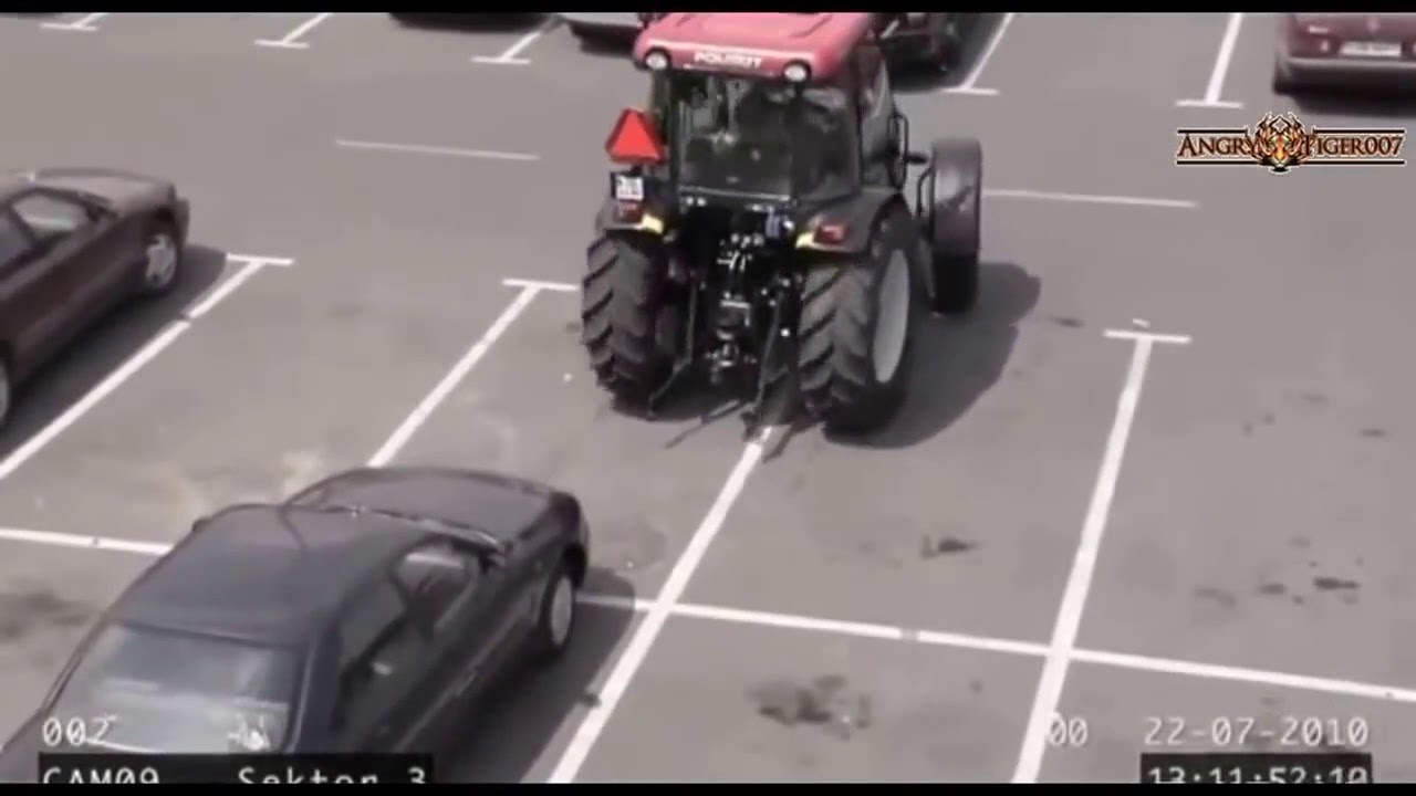 Amazing tractor accidents you must watch it YouTube