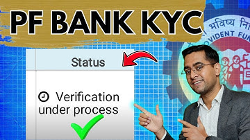 EPF Bank KYC Panding | PF Bank Kyc Verification Under Process | how to verify bank kyc in epfo